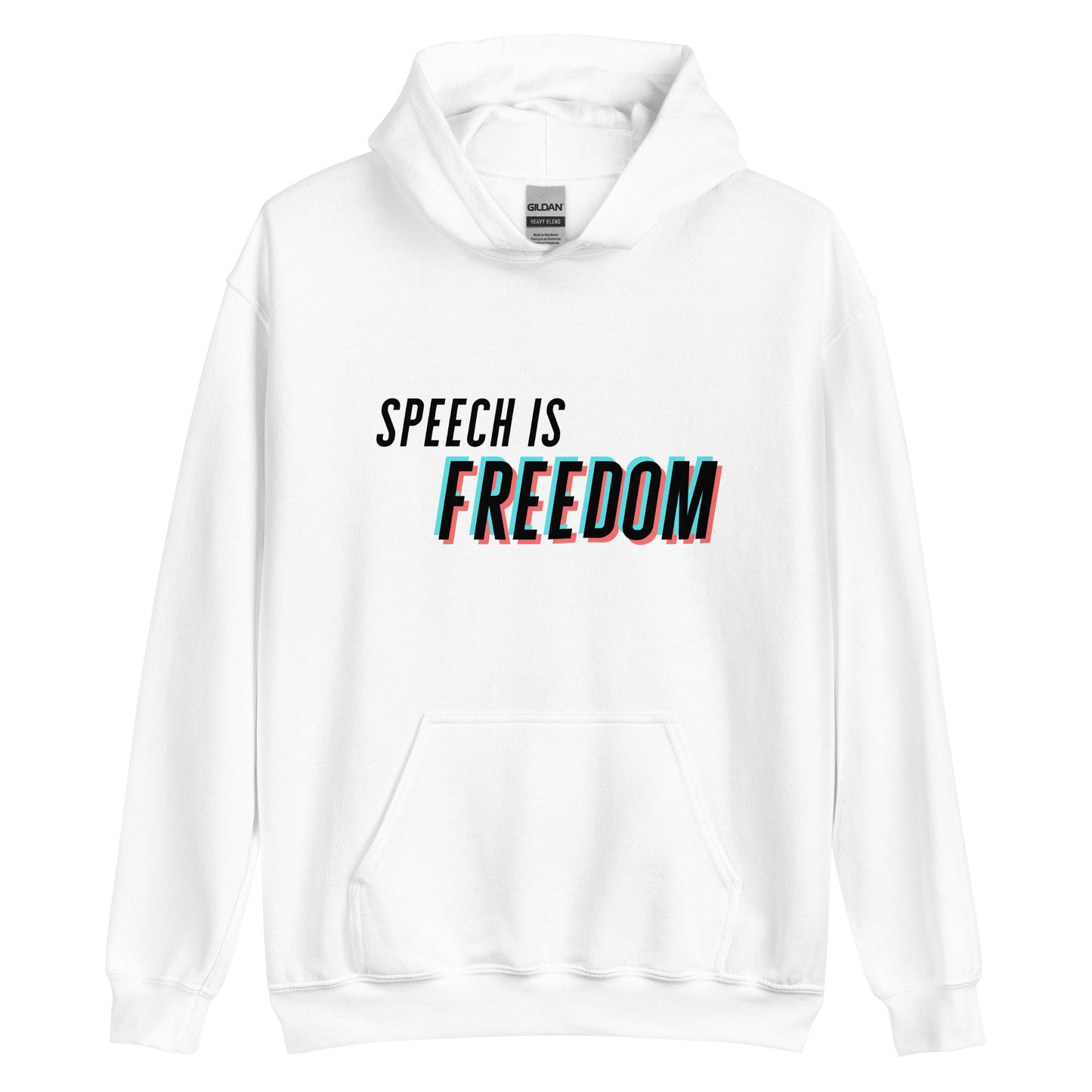 Hands Off My TikTok - Speech Is Freedom Unisex Hoodie