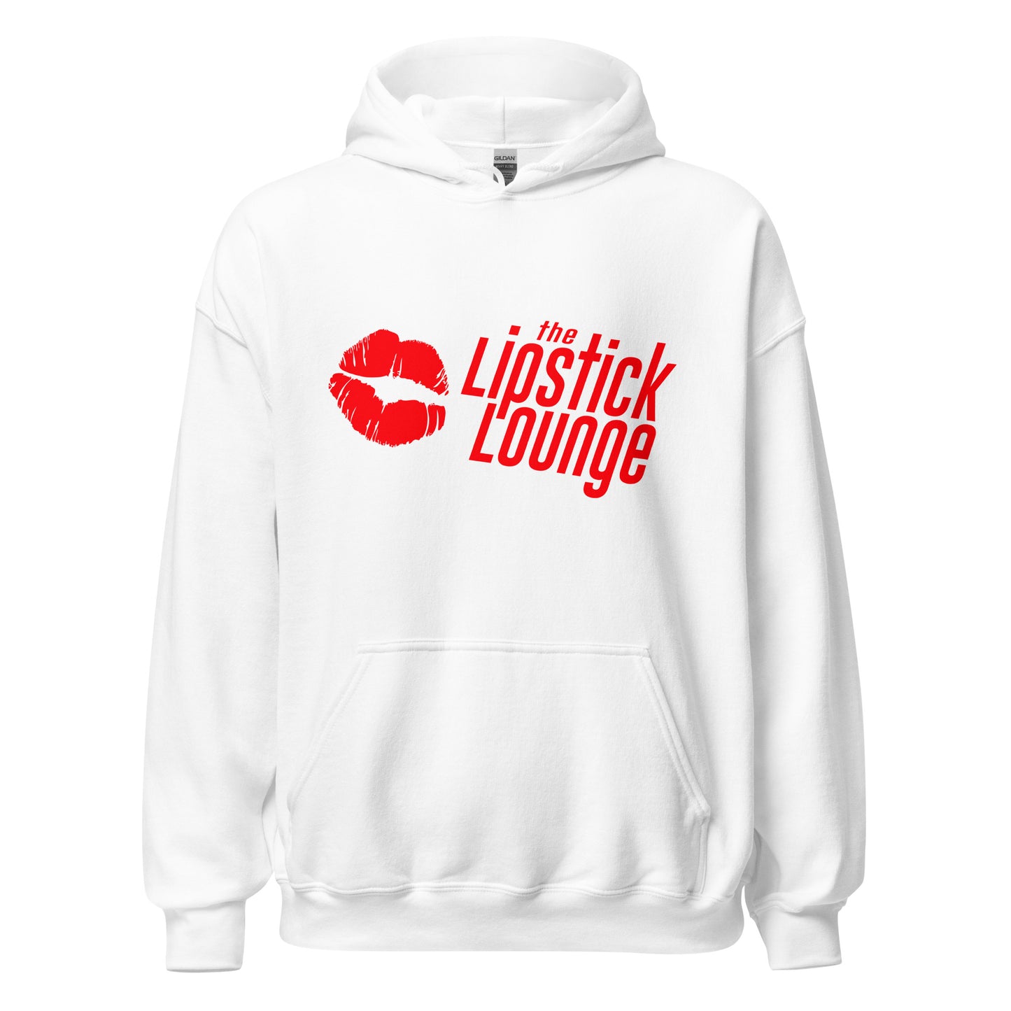 Lipstick Lounge Red Logo Unisex Hoodie