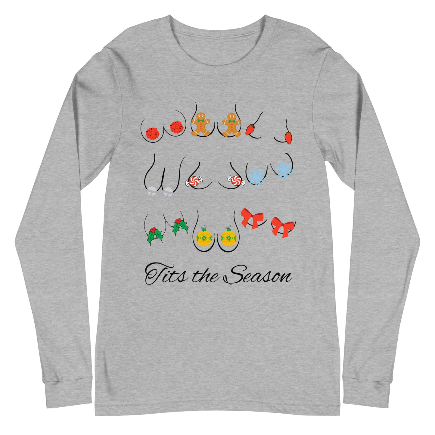 Tits the Season Unisex Long Sleeve Tee