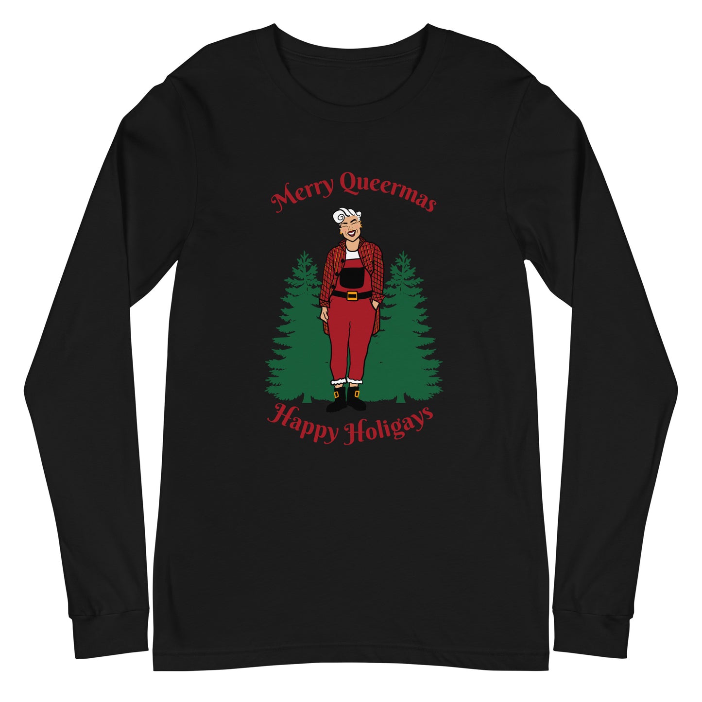 Queer Santa Unisex Long Sleeve Tee
