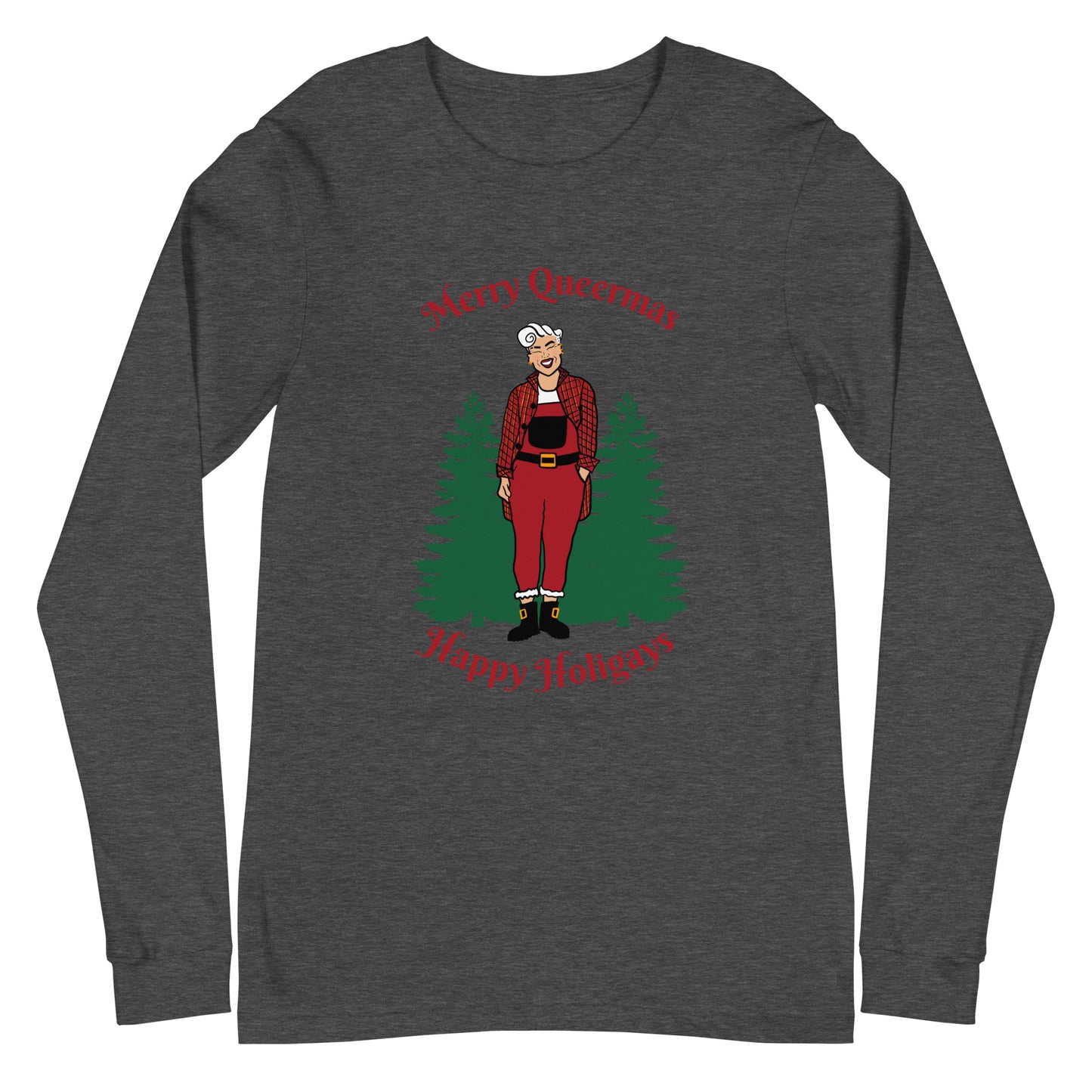 Queer Santa Unisex Long Sleeve Tee