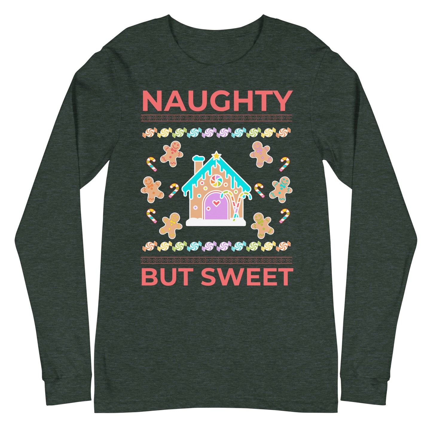 Naughty But Sweet Unisex Long Sleeve Tee