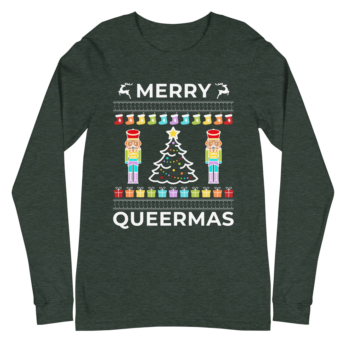 Merry Queermas Unisex Long Sleeve Tee