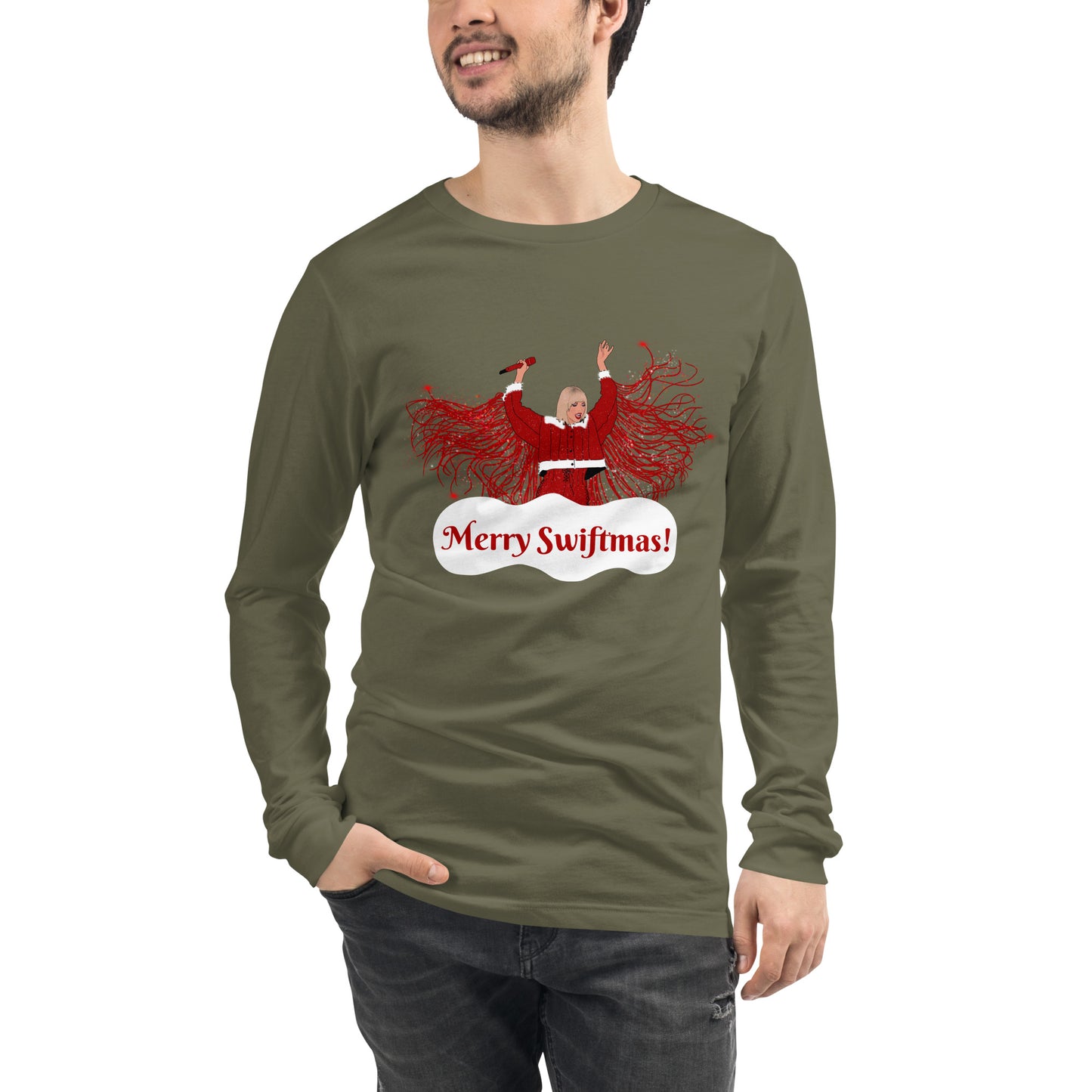 Merry Swiftmas Unisex Long Sleeve Tee