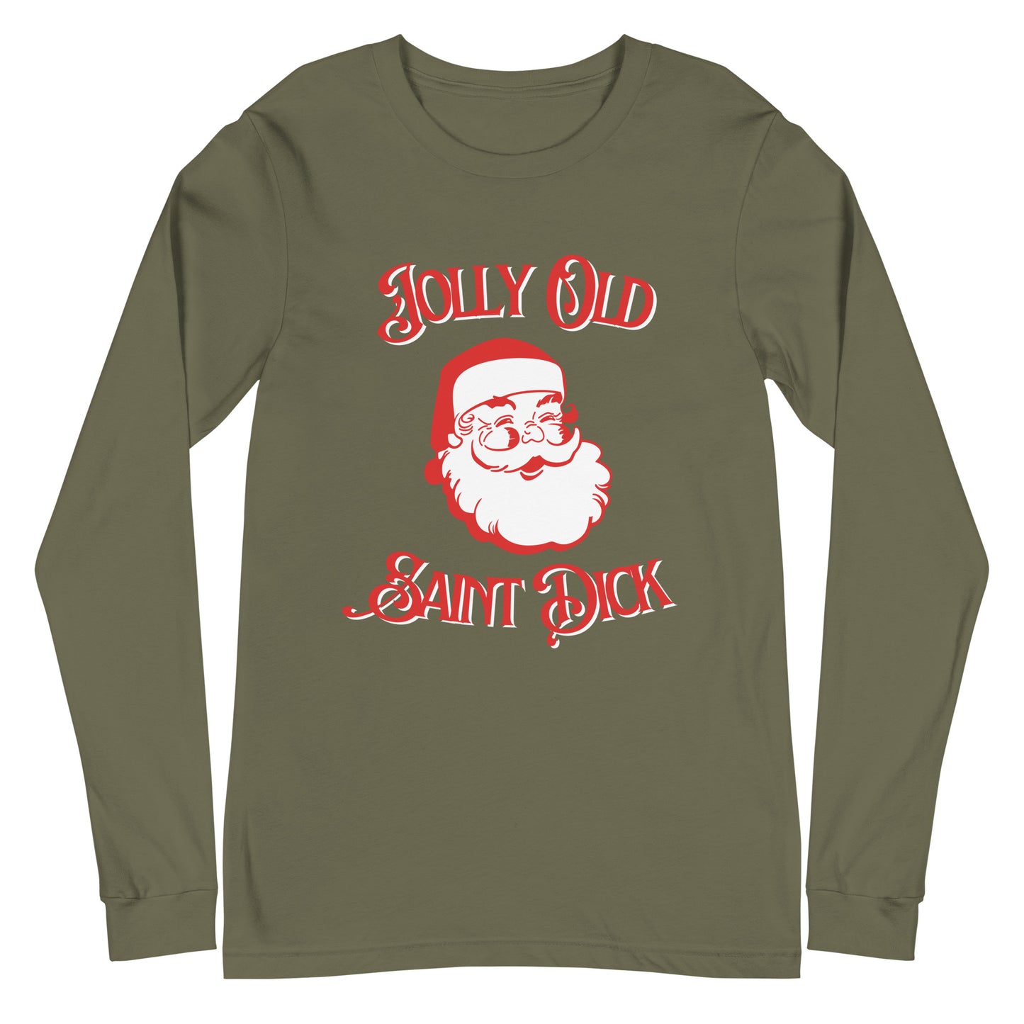 Jolly Old Saint Dick Unisex Long Sleeve Tee