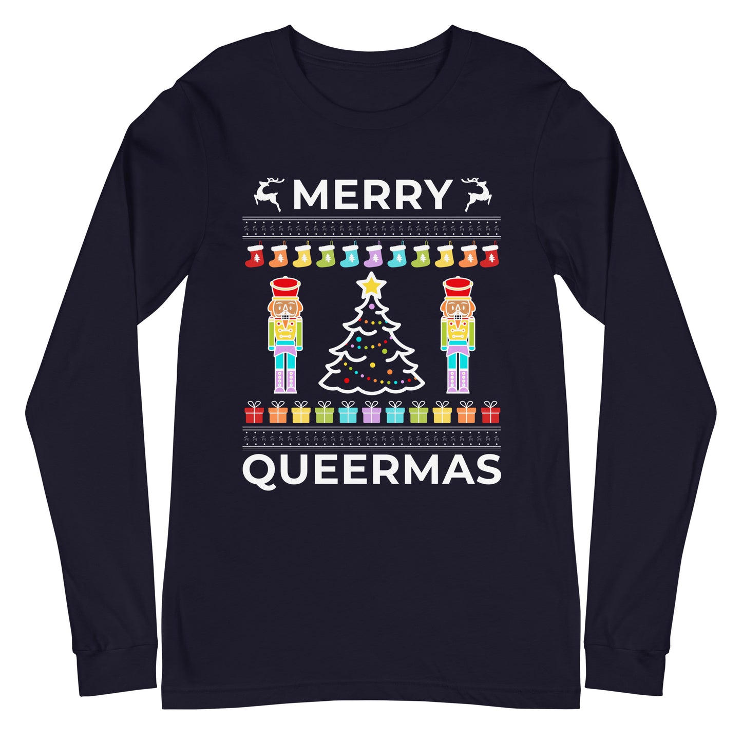 Merry Queermas Unisex Long Sleeve Tee