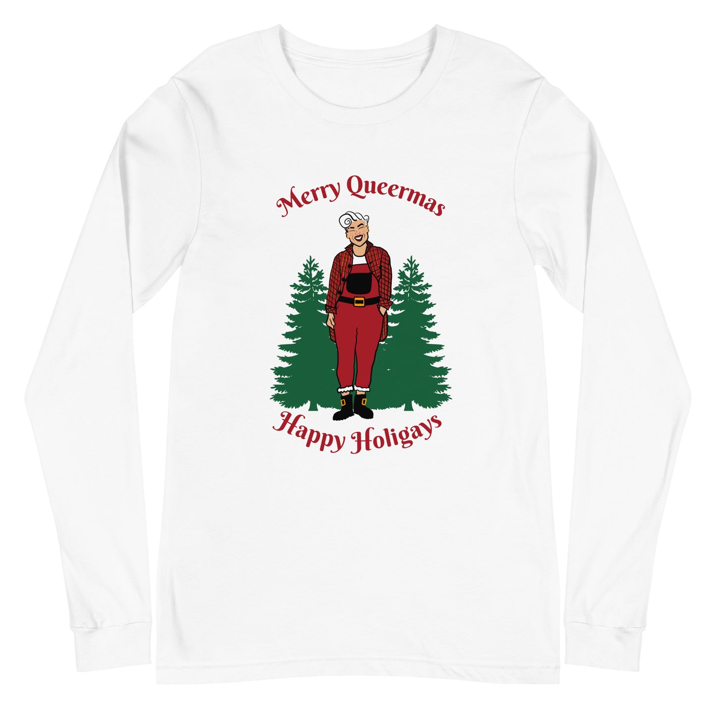 Queer Santa Unisex Long Sleeve Tee