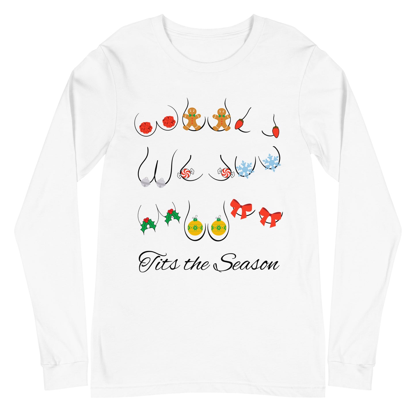 Tits the Season Unisex Long Sleeve Tee