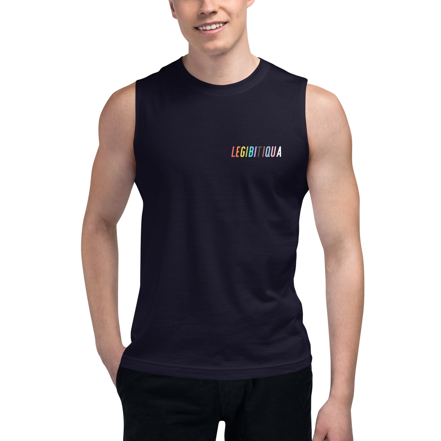 LGBT+ Legibitiqua Muscle Shirt
