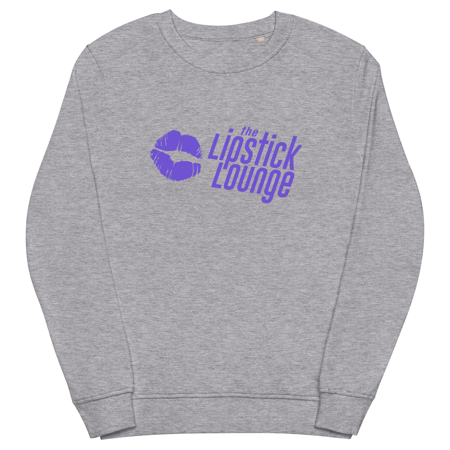 Lipstick Lounge Purple Logo Medium Weight Sweatshirt