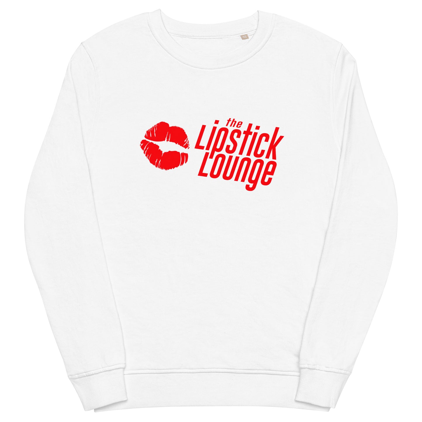 Lipstick Lounge Red Logo Medium Weight Sweatshirt