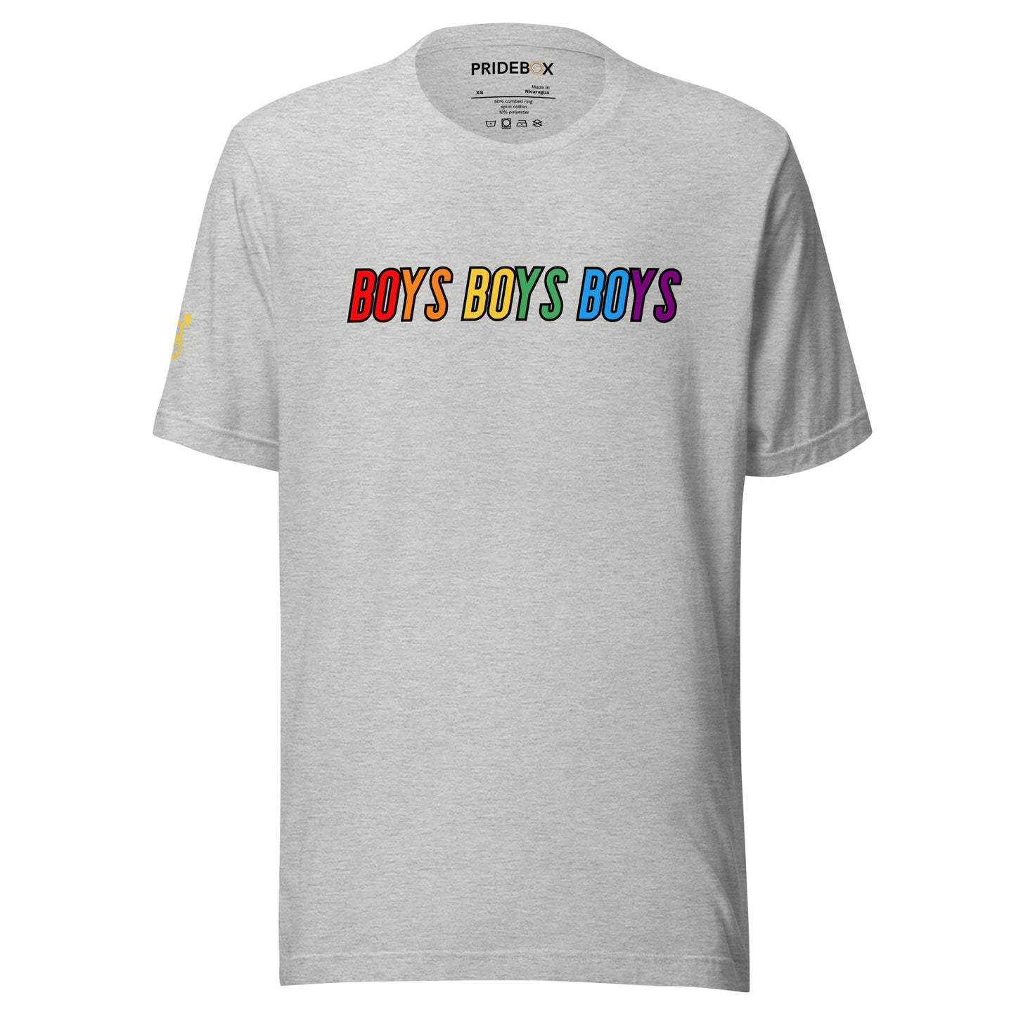Boys Boys Boys Gay Pride Unisex t-shirt
