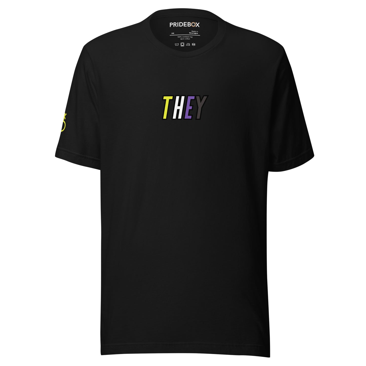 NonBinary Pride They Unisex t-shirt