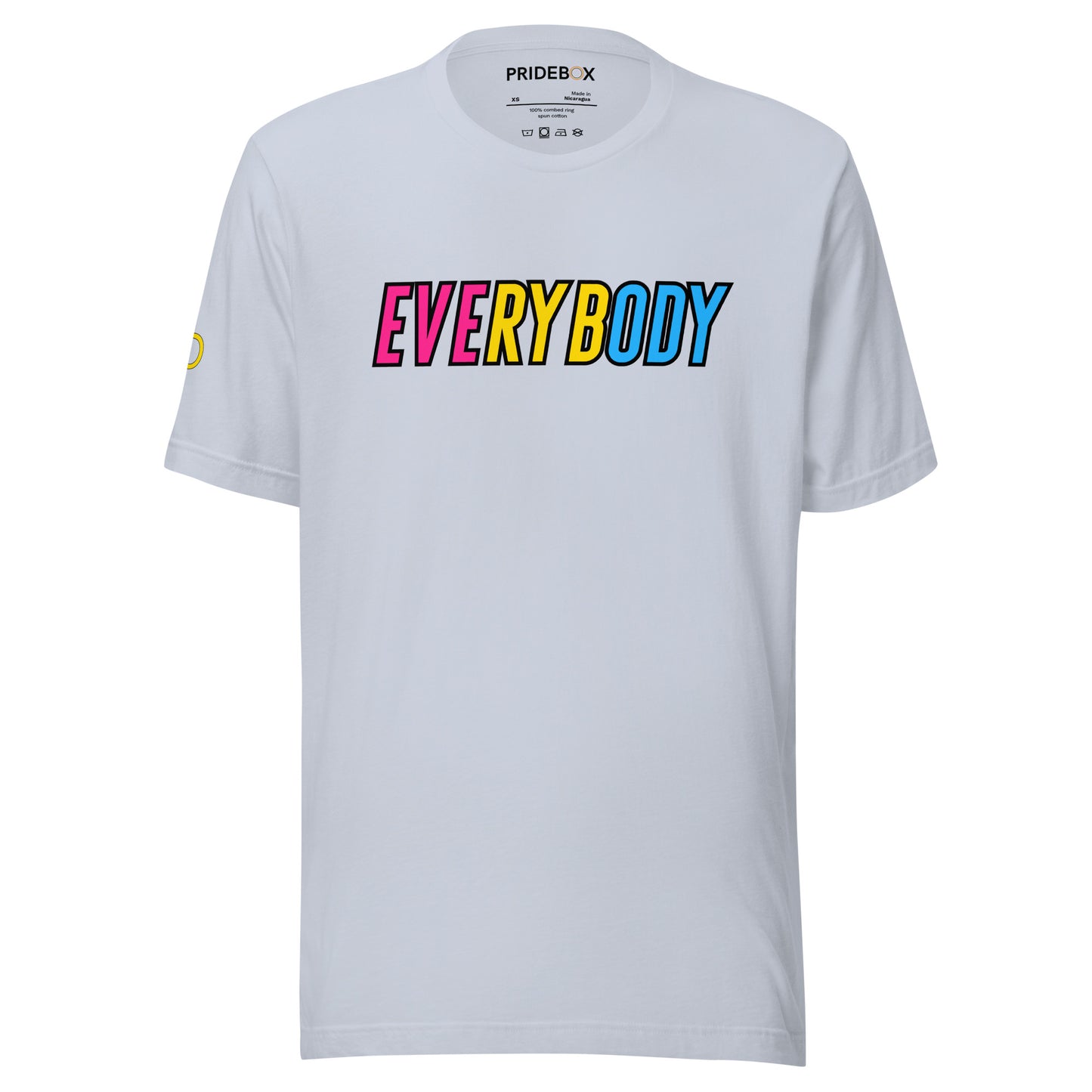 Pansexual Pride Everybody Unisex t-shirt