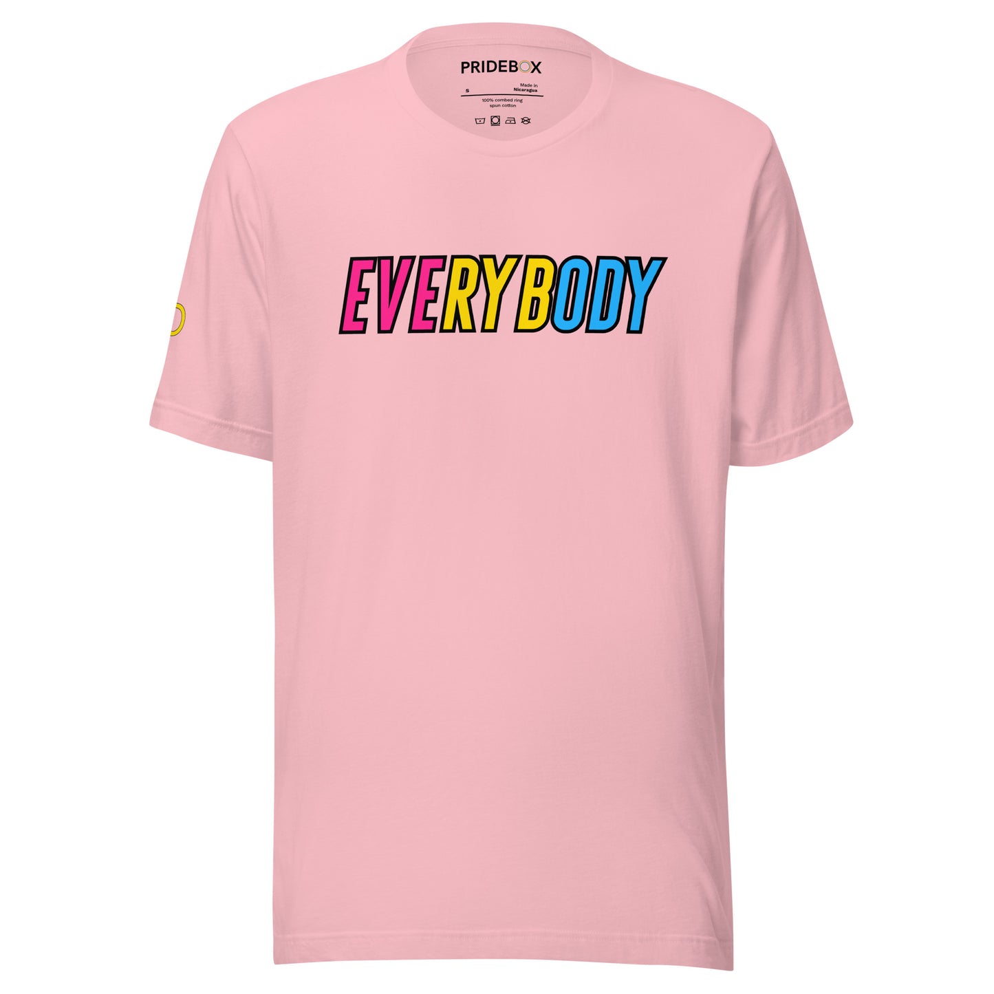 Pansexual Pride Everybody Unisex t-shirt