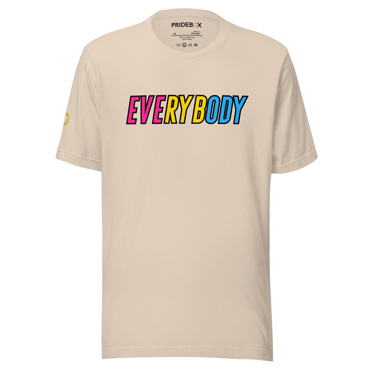 Pansexual Pride Everybody Unisex t-shirt