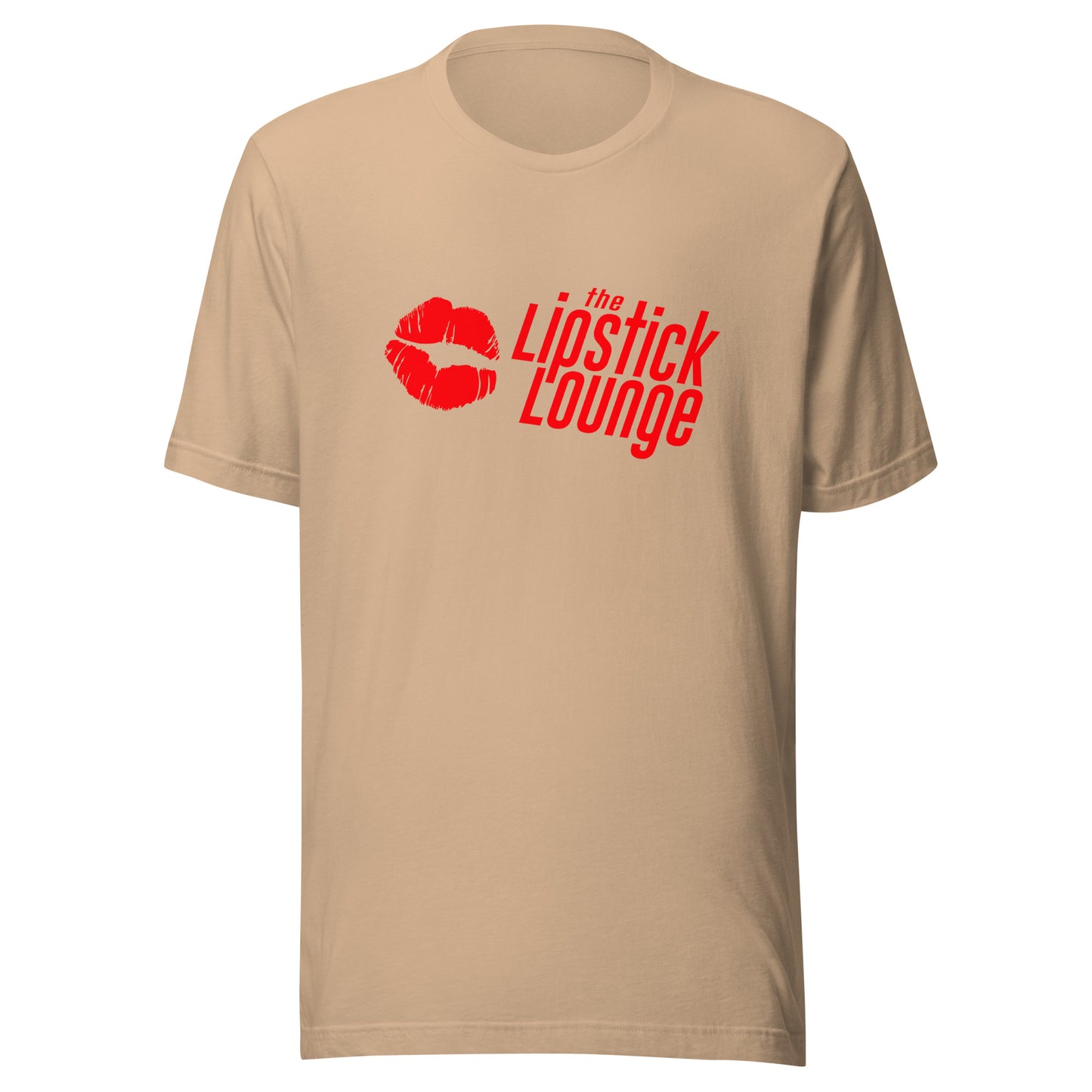 Lipstick Lounge Red Logo Unisex T-shirt