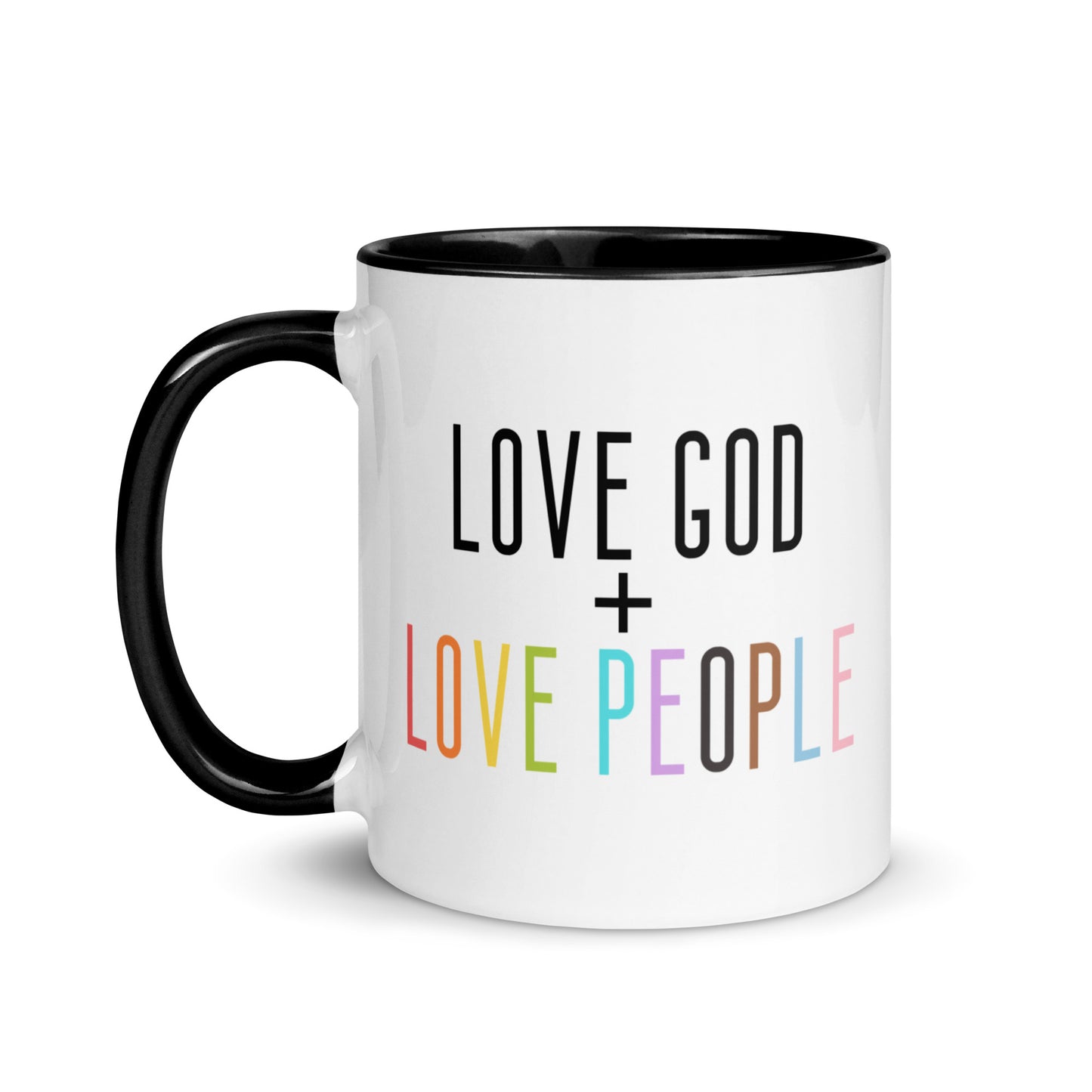 Love God + Love People Mug