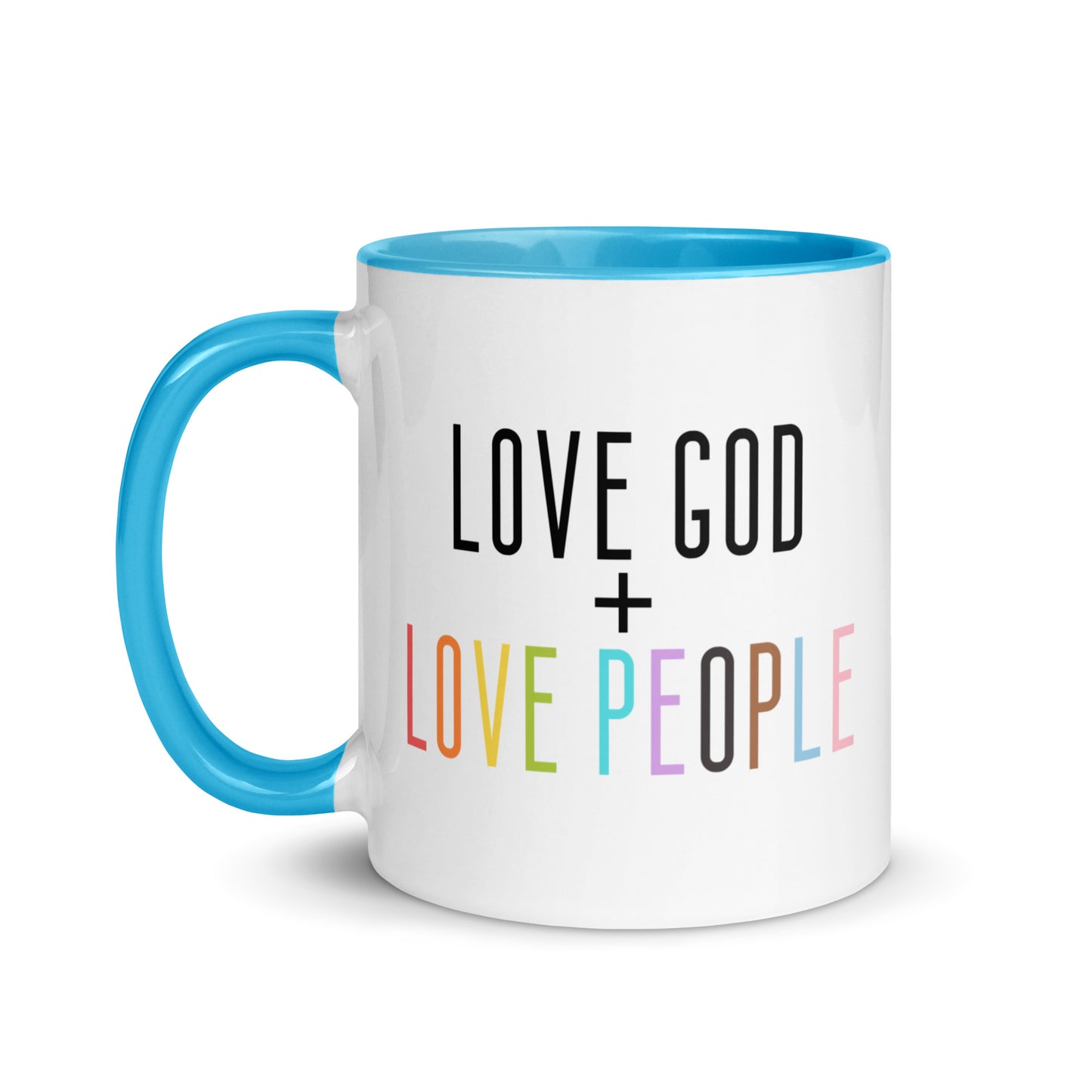 Love God + Love People Mug