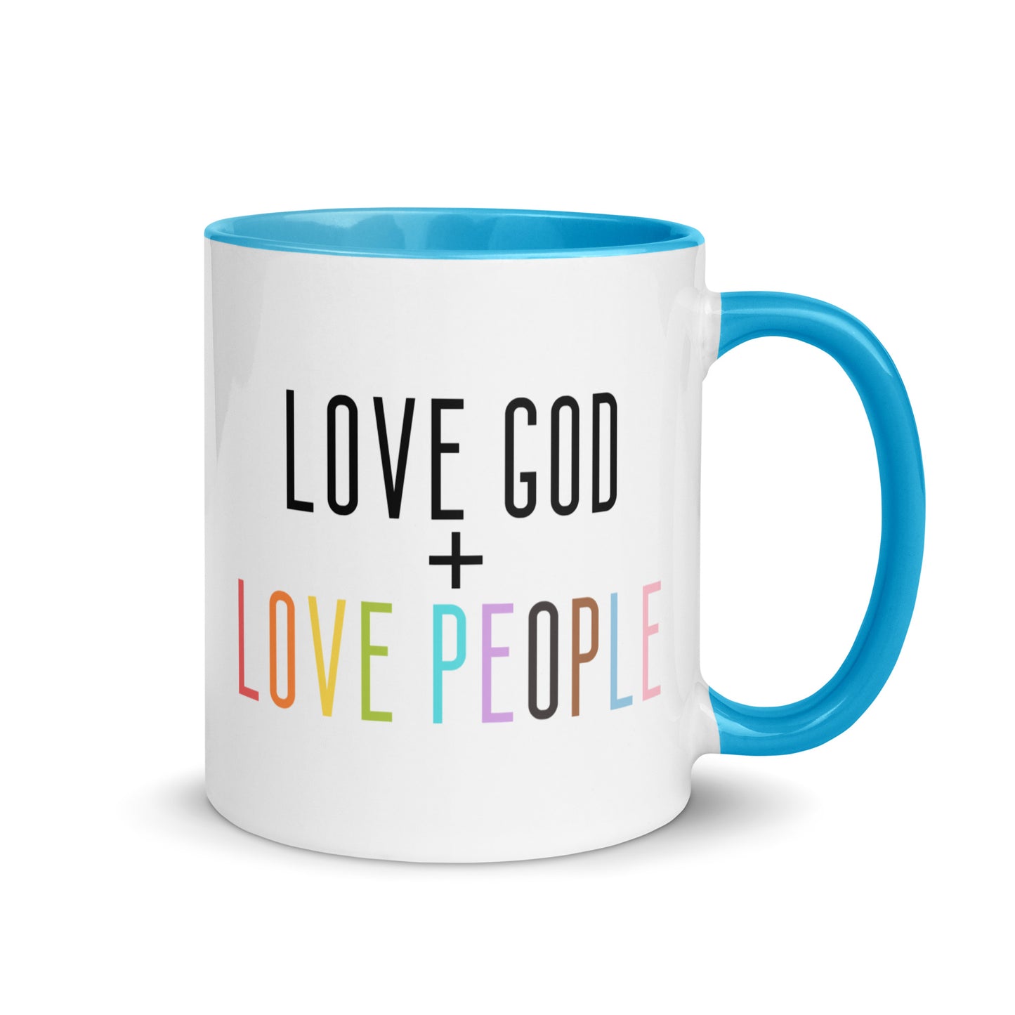 Love God + Love People Mug