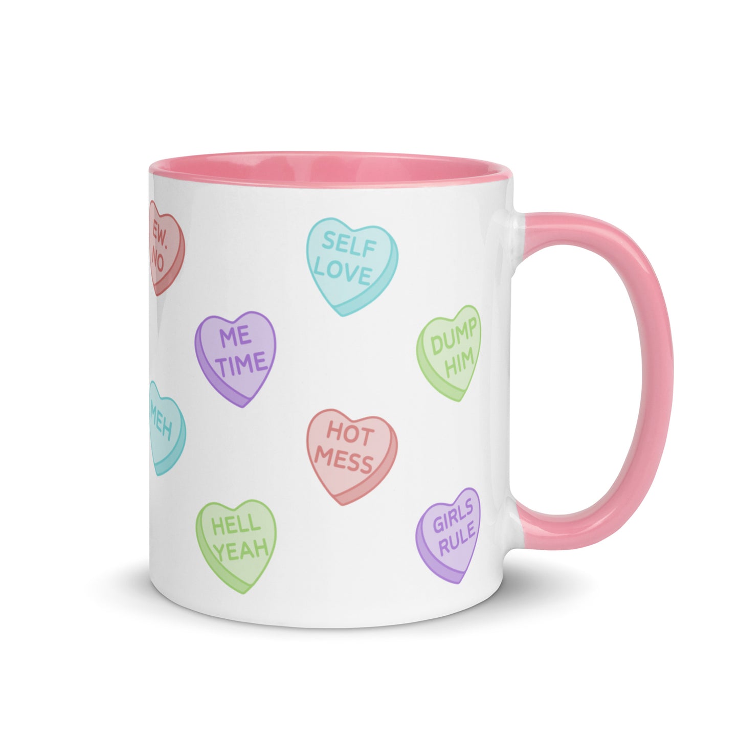 Sassy Candy Hearts Mug