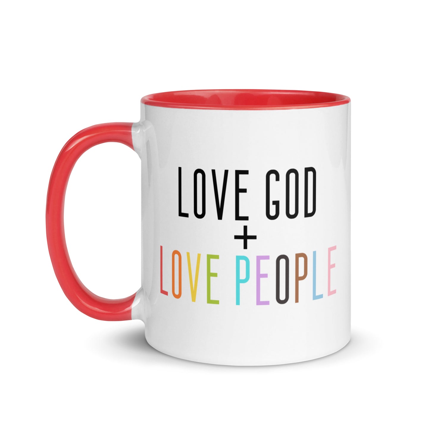 Love God + Love People Mug