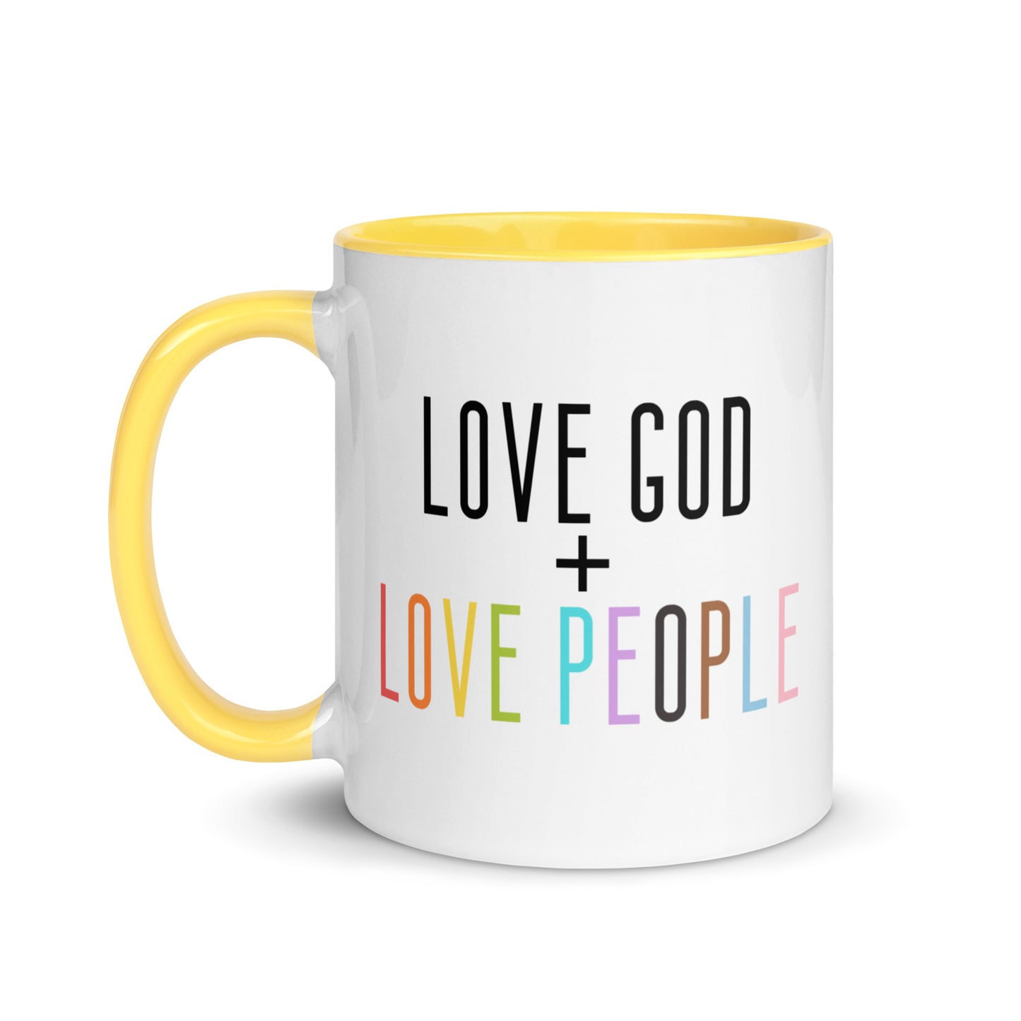 Love God + Love People Mug