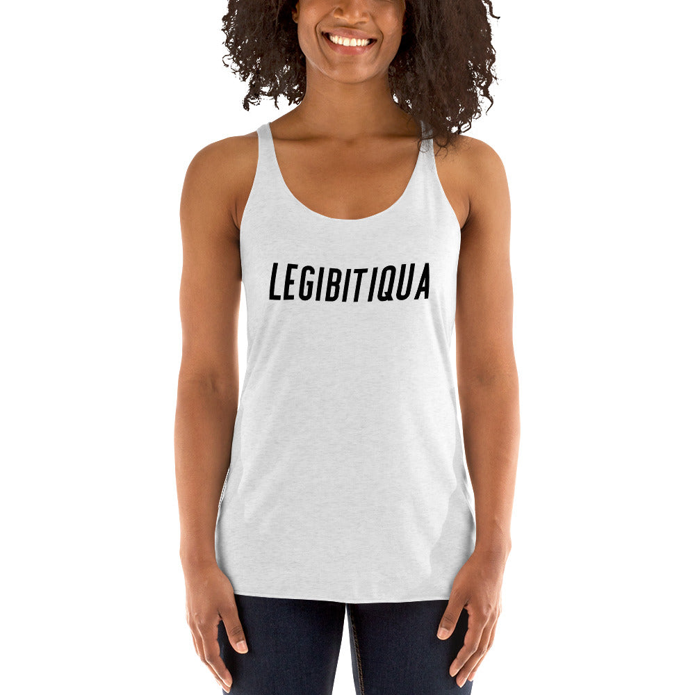 LGBT+ Legibitiqua Racerback Tank