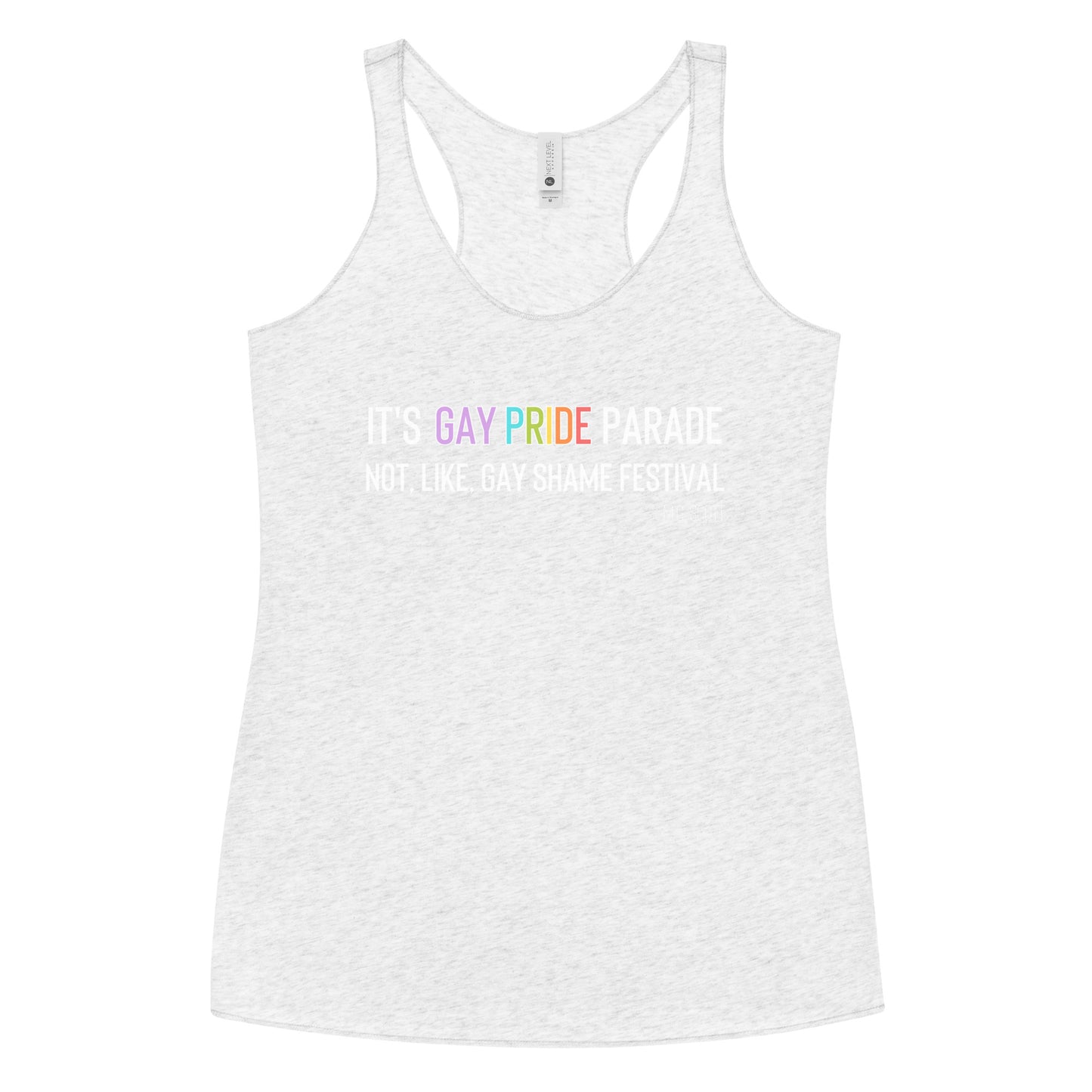 Gay Pride Parade Racerback Tank Inspired From The Office