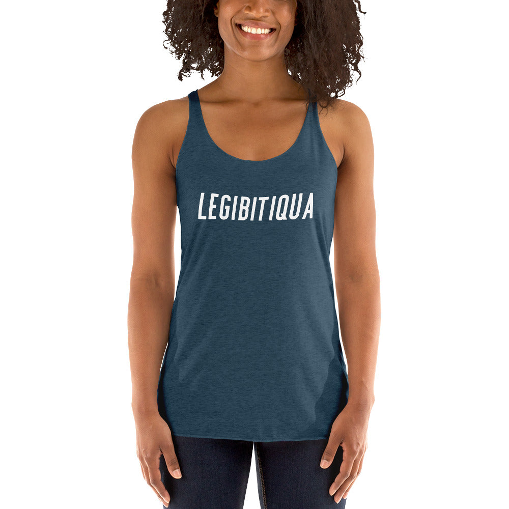 LGBT+ Legibitiqua Racerback Tank