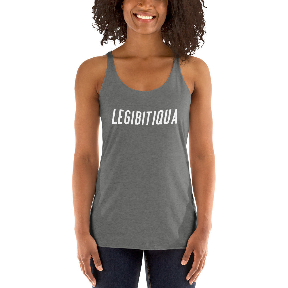 LGBT+ Legibitiqua Racerback Tank
