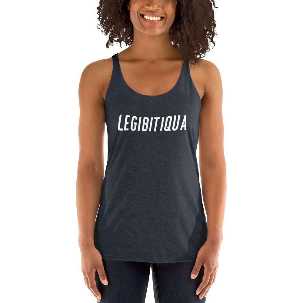 LGBT+ Legibitiqua Racerback Tank