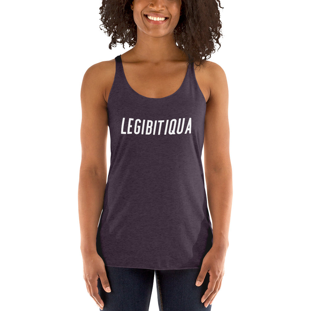 LGBT+ Legibitiqua Racerback Tank
