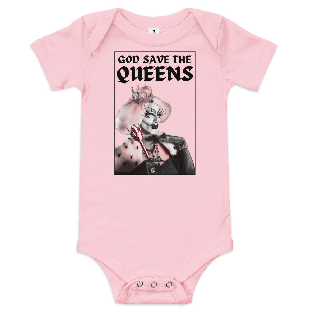 God Save the Queens Onesie - Light Colors