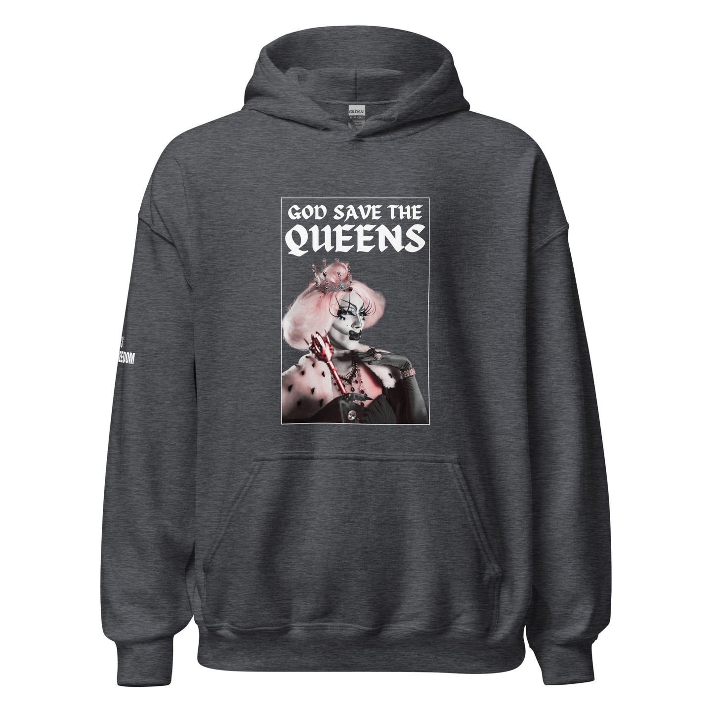 God Save the Queens Unisex Hoodie - Dark Colors