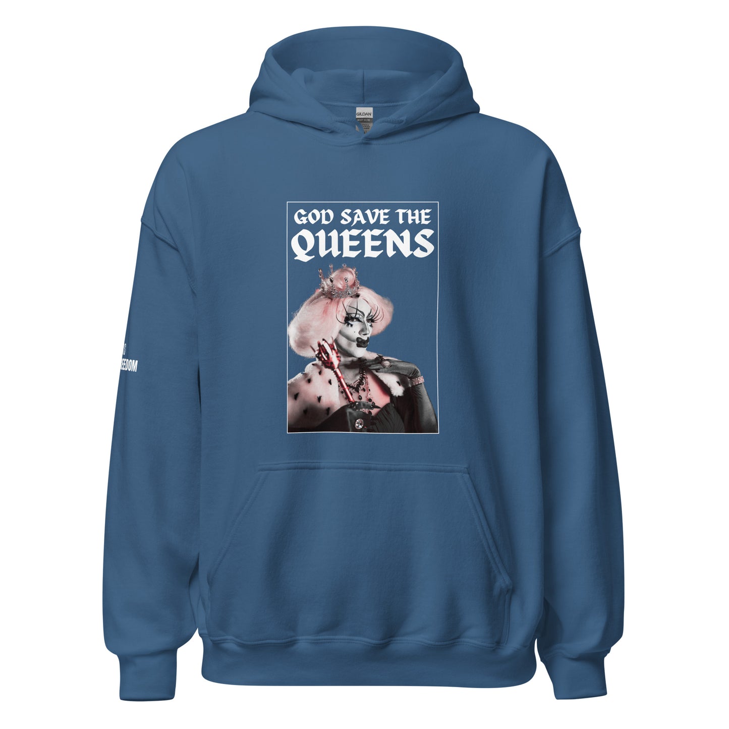 God Save the Queens Unisex Hoodie - Dark Colors