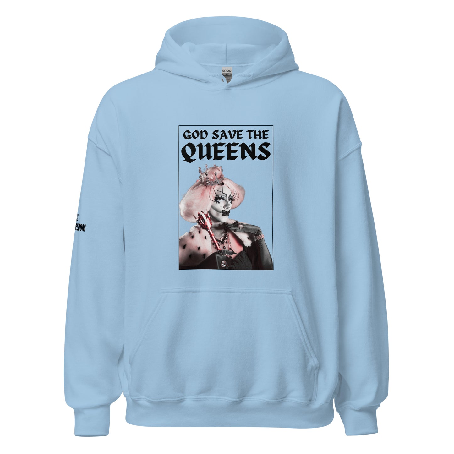God Save the Queens Unisex Hoodie - Light Colors