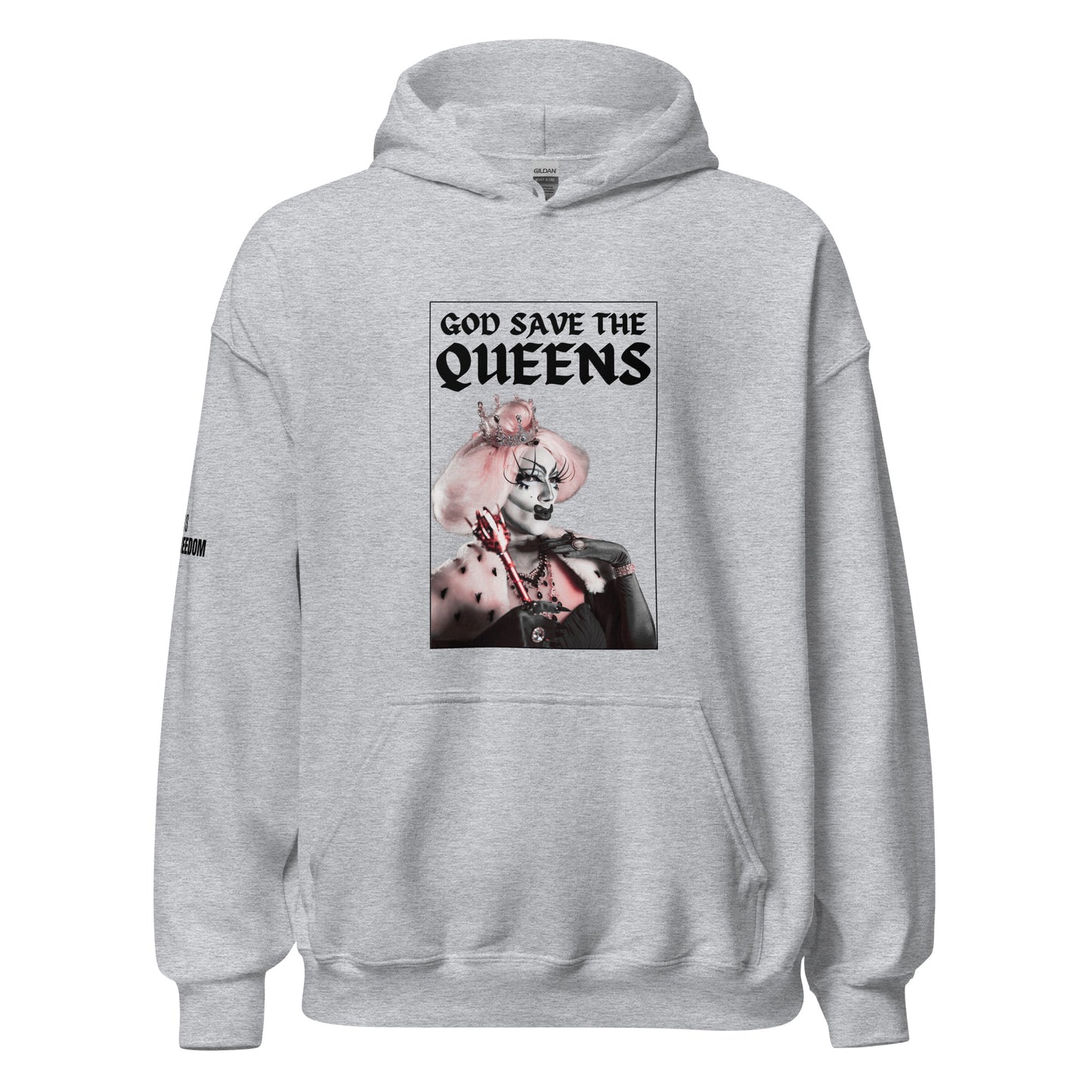 God Save the Queens Unisex Hoodie - Light Colors