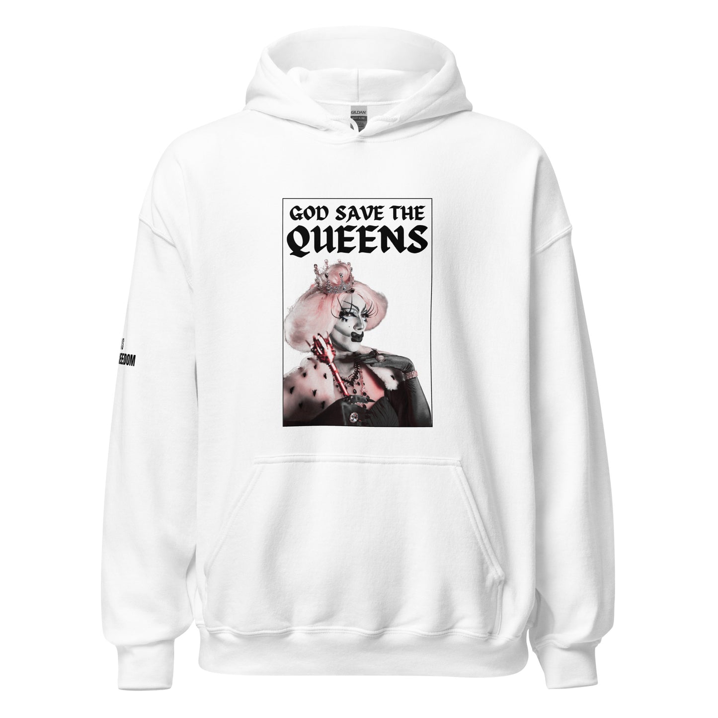 God Save the Queens Unisex Hoodie - Light Colors