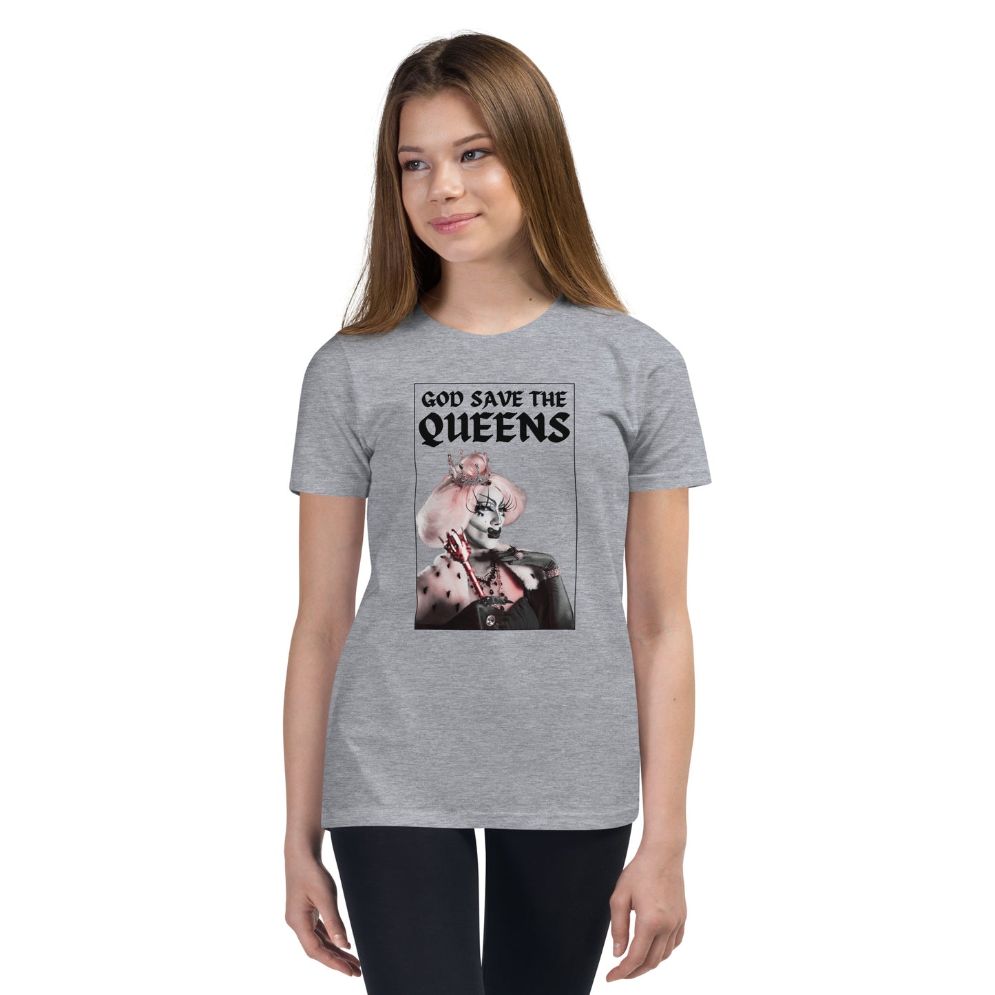 God Save the Queens Youth Tee - Light Colors