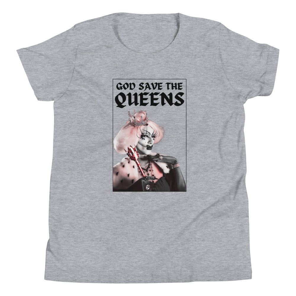 God Save the Queens Youth Tee - Light Colors