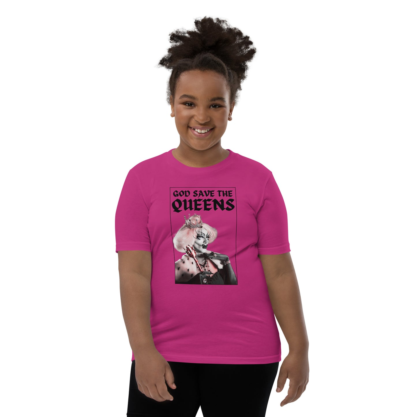 God Save the Queens Youth Tee - Light Colors