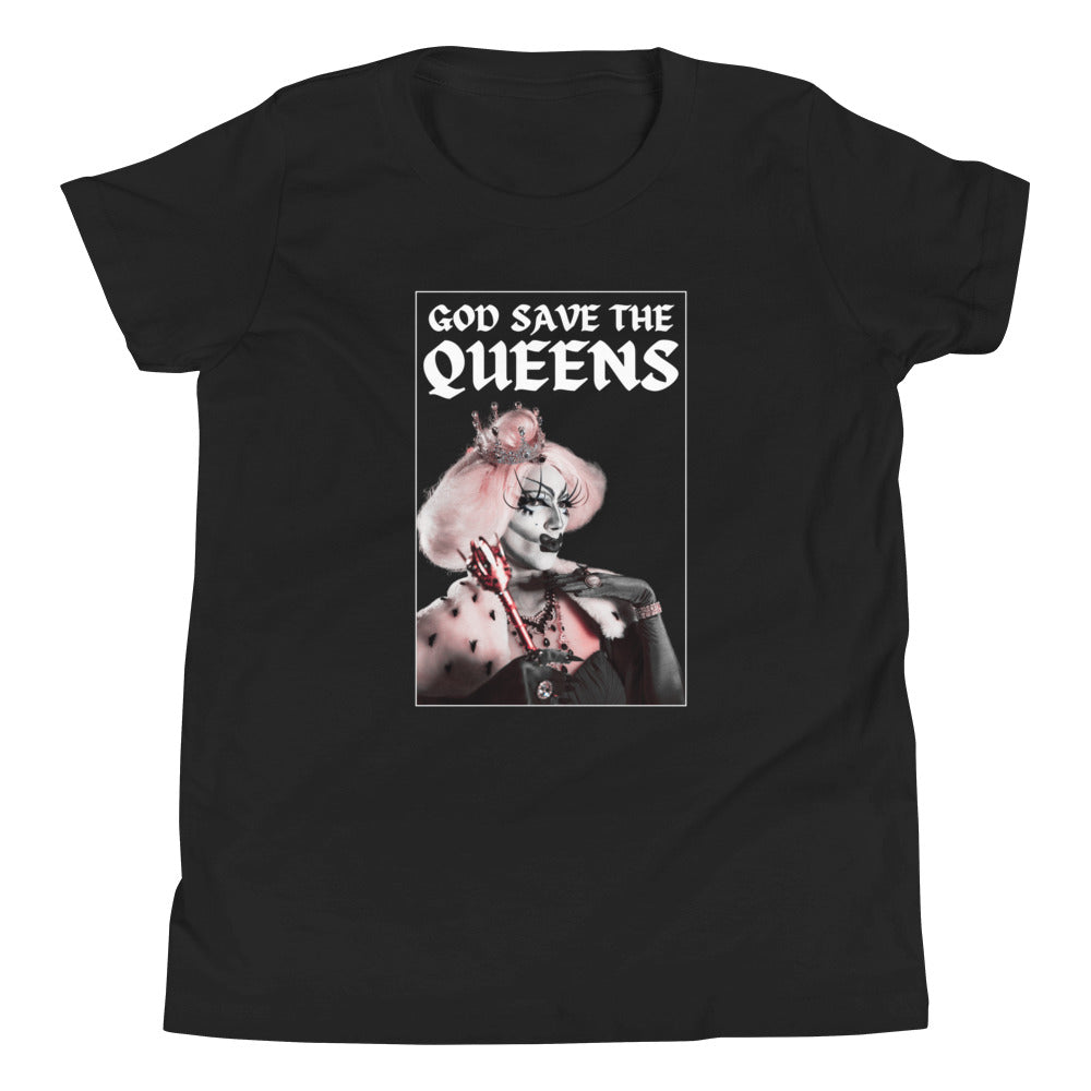 God Save the Queens Youth Tee - Dark Colors