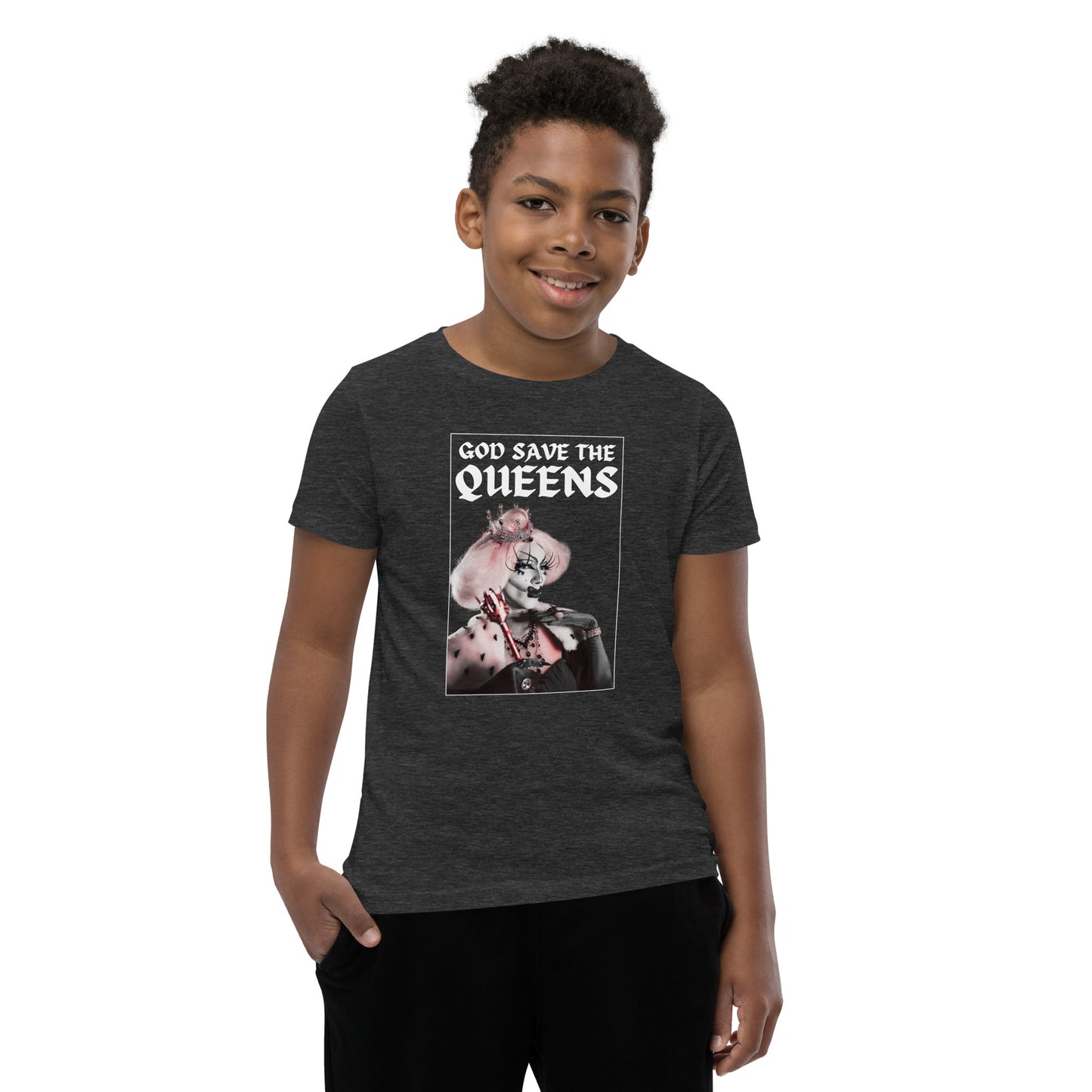 God Save the Queens Youth Tee - Dark Colors