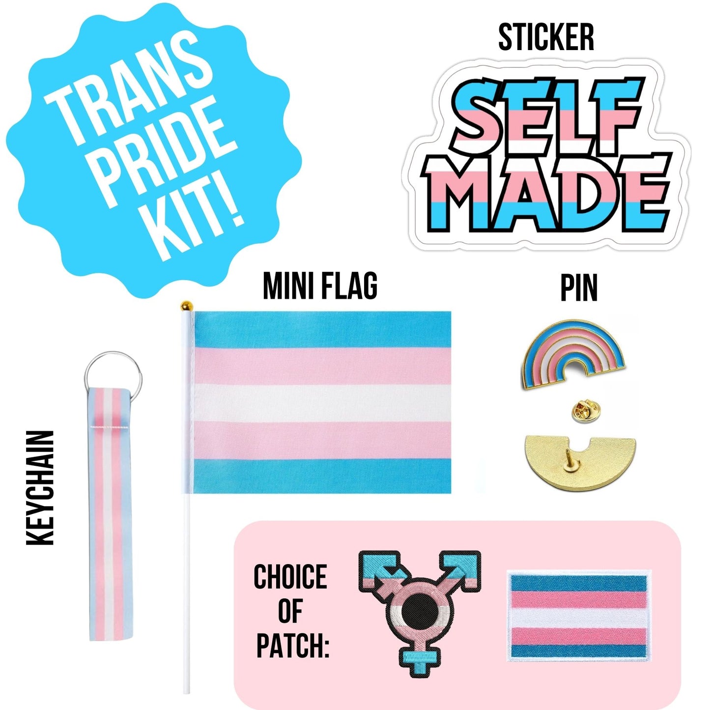Trans Pride Kit