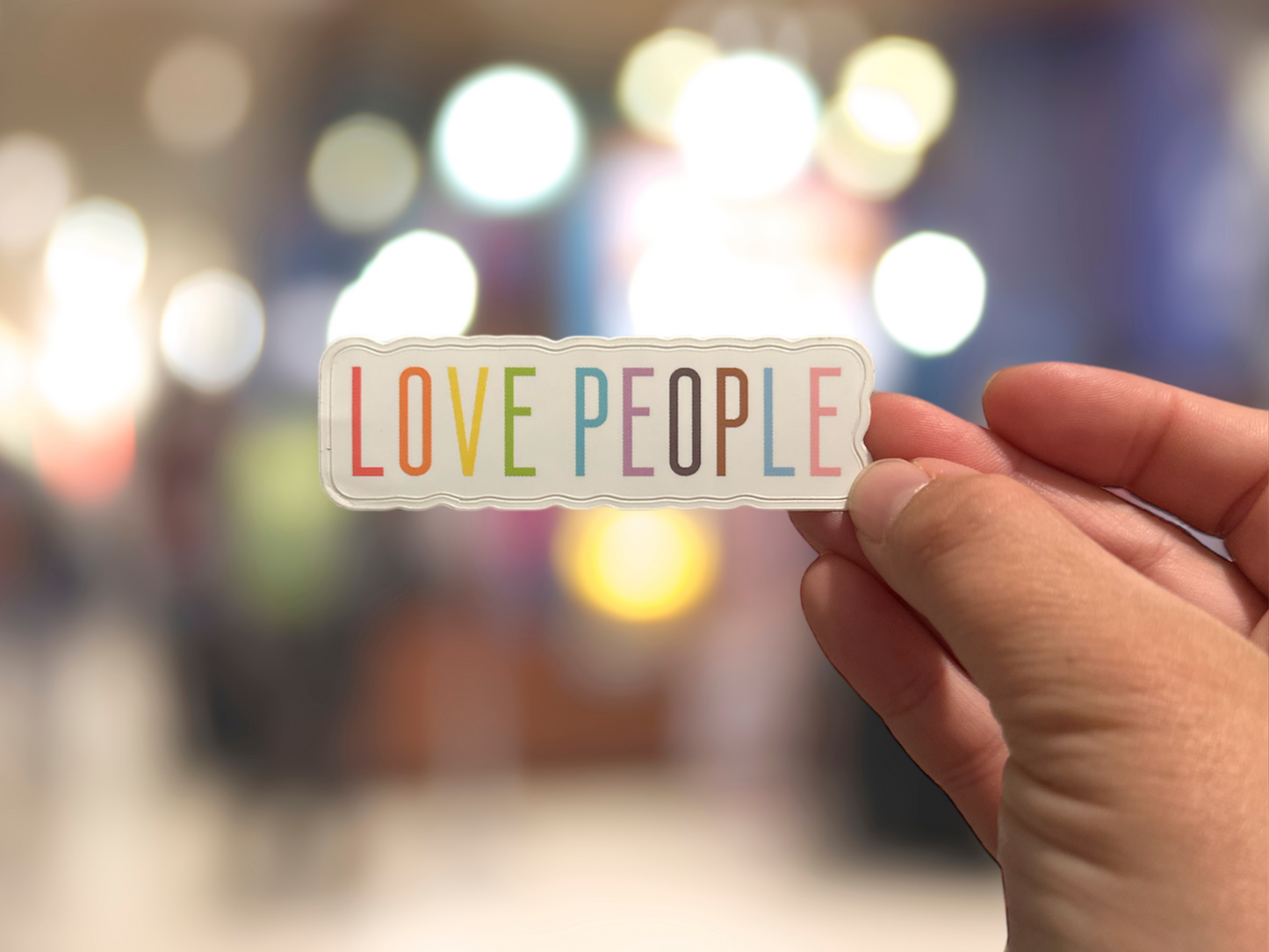 Love People Sticker