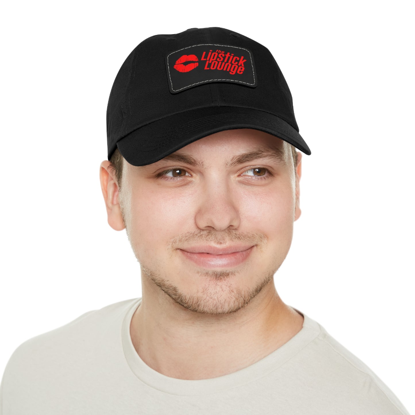 Lipstick Lounge Red Logo Hat with Patch