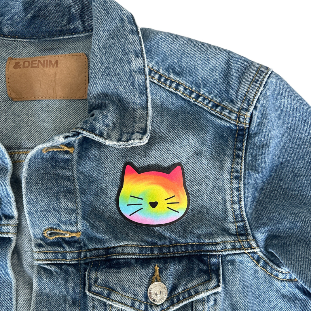 Cat Rainbow Patch