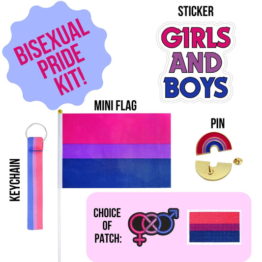 Bisexual Pride Kit