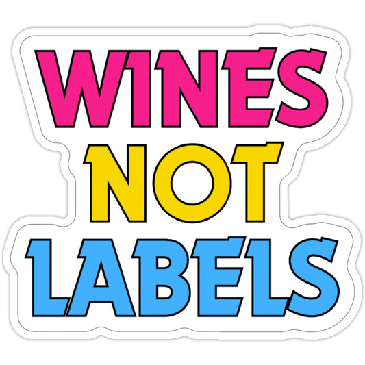 Wines Not Labels Sticker